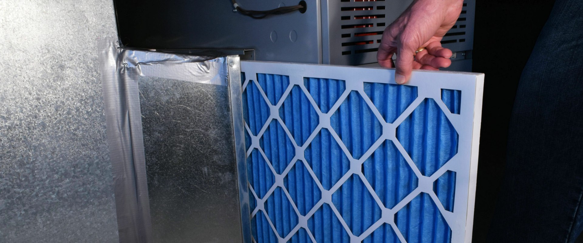 How One-Inch Furnace HVAC Air Filters Help Maintain Repaired Ducts